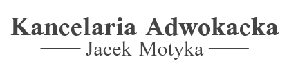 logo Kancelaria Adwokacka adwokat Jacek Motyka